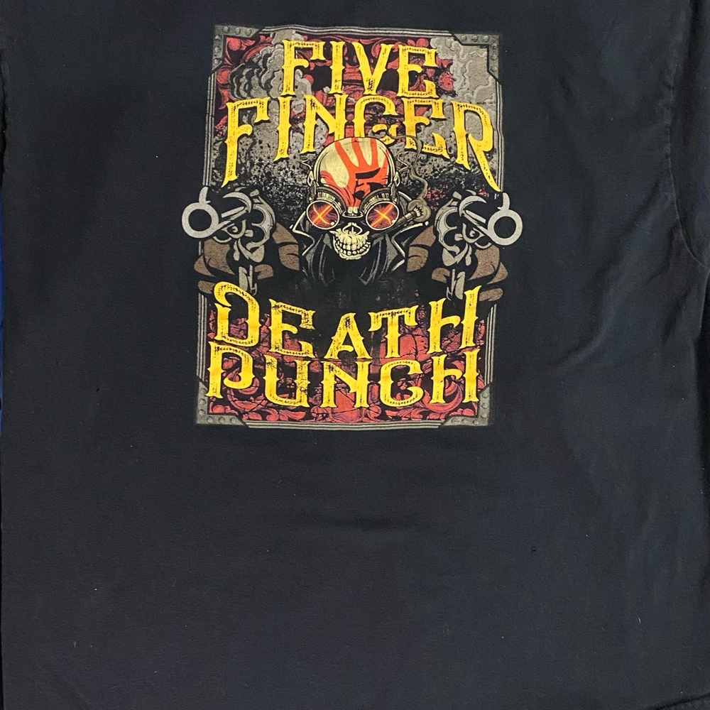 FFDP FIVE FINGER DEATH PUNCH 3X Black Long Sleeve #2011